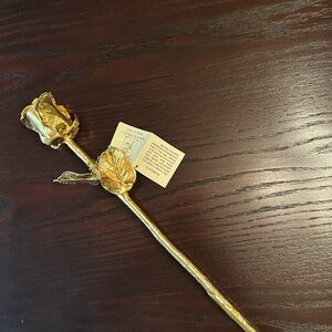 24kt gold dipped rose